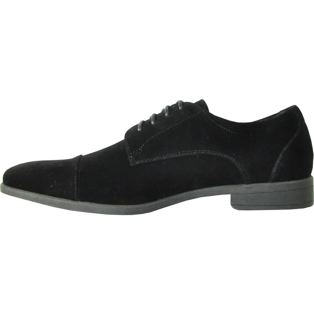 VANGELO Men Dress Shoe KING-4 Oxford Formal Tuxedo for Prom and Wedding