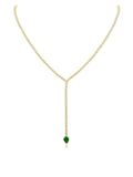 Pear Drop Y-Necklace