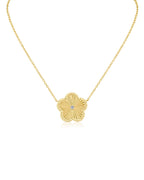 Large Clover Pendant Necklace
