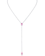 Emerald and Pear Y- Necklace
