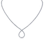 Infinity Tennis Necklace