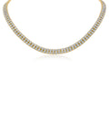 Double Row Collar Necklace