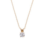 Classic Round Pendant Necklace