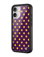 Polka Dot | Purple and Yellow iPhone Case