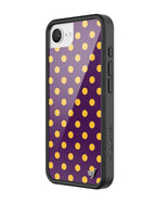 Polka Dot | Purple and Yellow iPhone Case