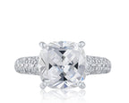 Cushion CZ ring