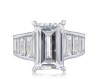 Multi Emerald Cut Ring