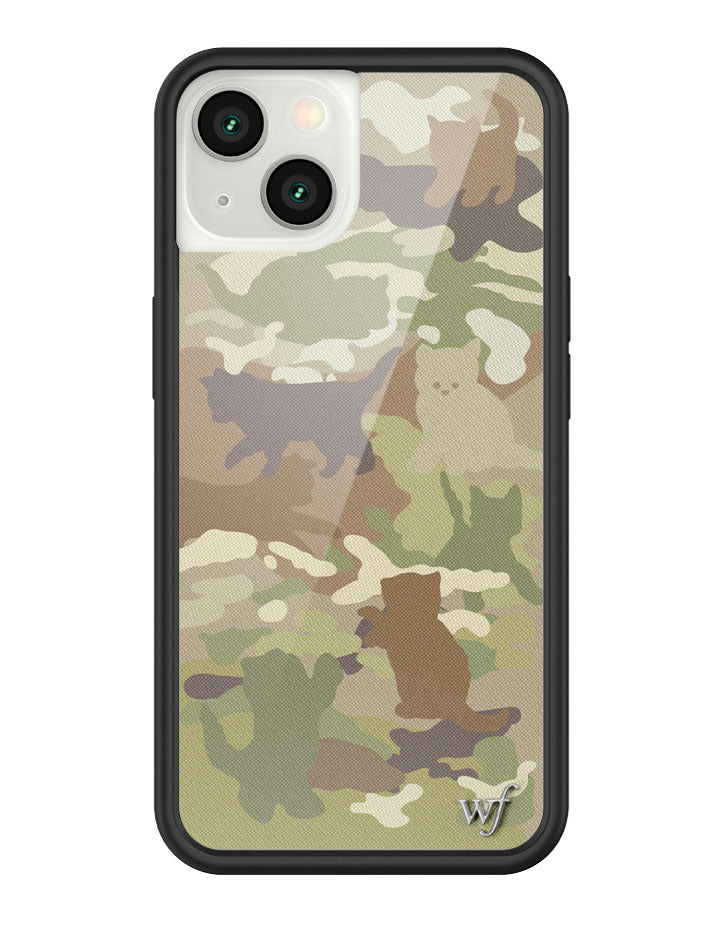 Cat Camo iPhone Case