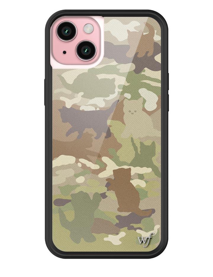 Cat Camo iPhone Case