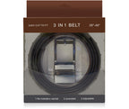 Leather Ratchet Reversible 3 in 1 Belt