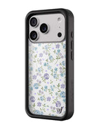 Lilac and Blue Floral iPhone Case