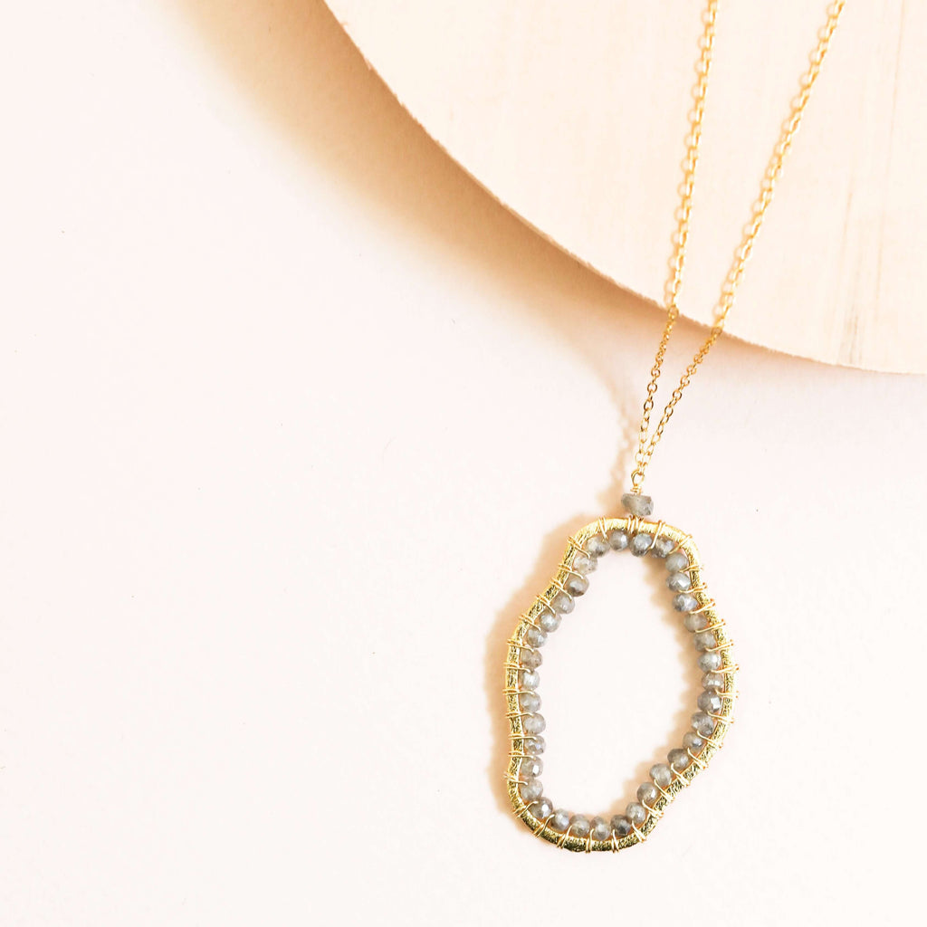 Labradorite Freestyle Jewelry Set