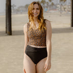 Front Bow High Waist Bottoms