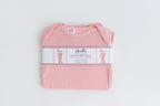 Newborn Knotted Baby Gown and Hat Set - Crew  - (Newborn-3 months) Mint, Navy Blue, Pink, Camel Brown