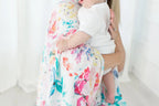 Swaddle Blanket - Bamboo and Cotton - Flora