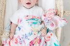 Swaddle Blanket - Bamboo and Cotton - Flora
