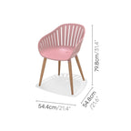 Nassau Bistro Set – Peony Pink Social Plastic® - 3pc