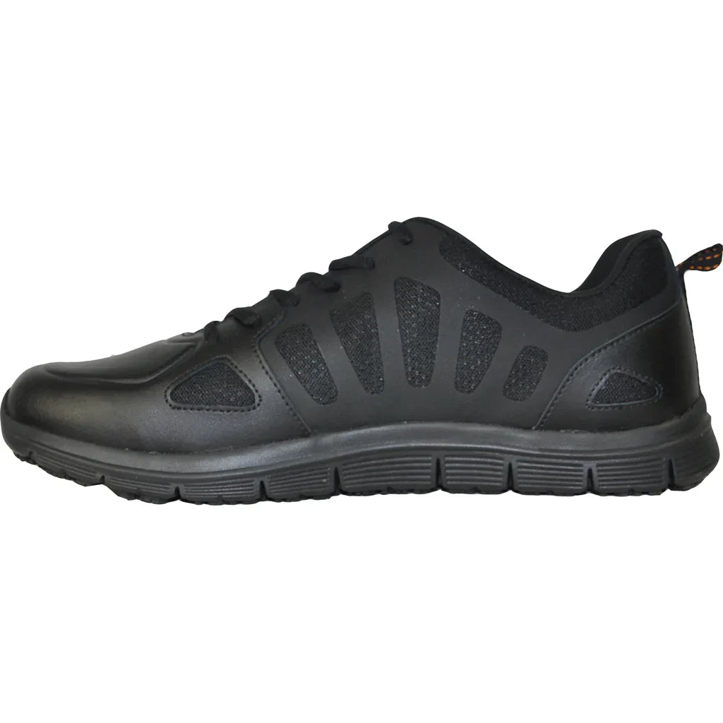 VANGELO Men Slip Resistant Shoe NICK-1 Black