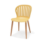 Nassau Side Chair in Honey Yellow Social Plastic® - 2pc
