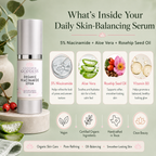 Organic Niacinamide Serum 5% – Pore Minimizer & Anti-Aging Treatment