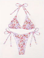 Women Clothing Floral Bikini Direct Supply Swimsuit Women