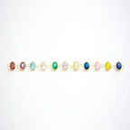 Gold-plated Diamond Beaded Bracelet - Elegant Crystal Bead Bracelet