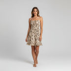 Leopard Print Mini Dress