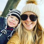 Soft Beanie Fluffy Ball Cap — Warm Knitted Winter Hat with Pom Pom