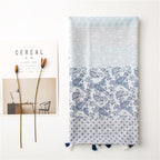 Women Lightweight Colorful Spring Summer Neck Scarf Shawl and Wrap