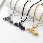 Death Motorcycle Pendant