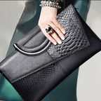 Evening Clutch bag women large capacity banquet handbag crocodile pattern women's fashion temperament
