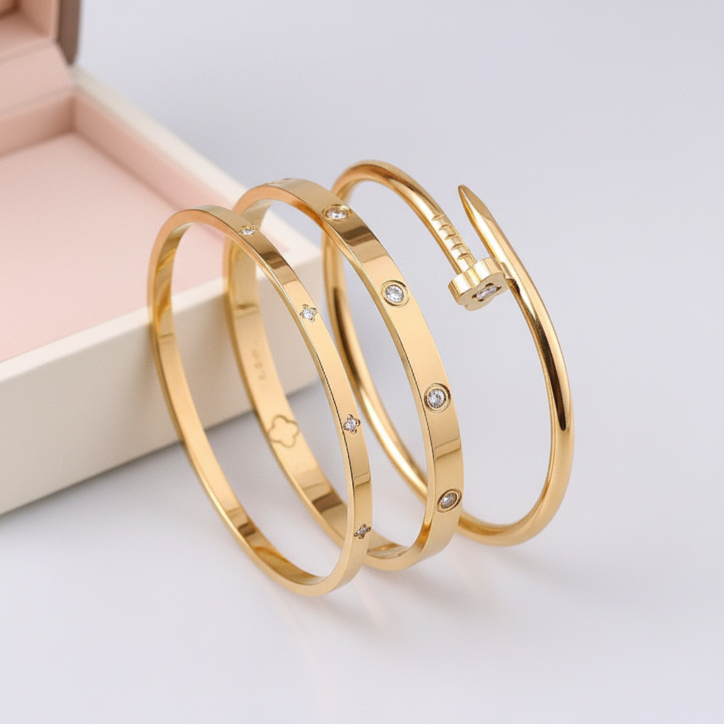 Floral Bracelet Set