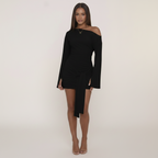 Drape One Shoulder Dress