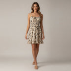 Leopard Print Mini Dress
