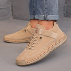 Women’s Color Matching Leather Boots