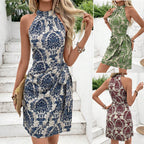 Women's casual neck dress