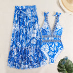 Ethnic Style One-piece Swimsuit For Women Beach Suit