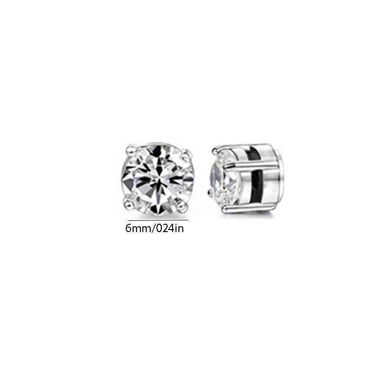 Unisex Korean Style Stainless Steel Ear Clip Without Pierced Ears