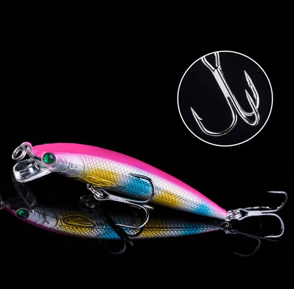 7CM Triple-Sharp Minnow Fishing Lure