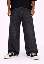 NOIR FLORAL DENIM