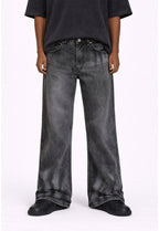 GREY VINTAGE FLARE DENIM