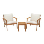 Lio/Oslo Wooden Side Table