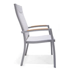 Panama Light Stacking Armchair - 2pc