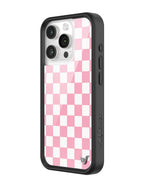 Checkers | Pink iPhone Case