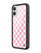 Checkers | Pink iPhone Case