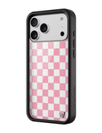 Checkers | Pink iPhone Case