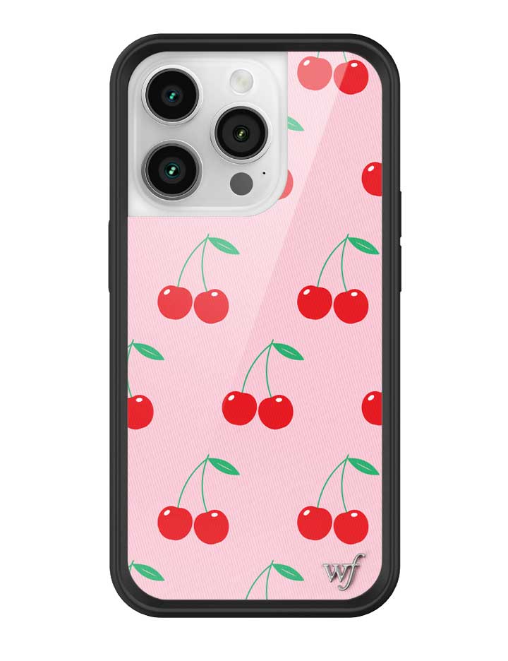 Pink Cherries iPhone Case