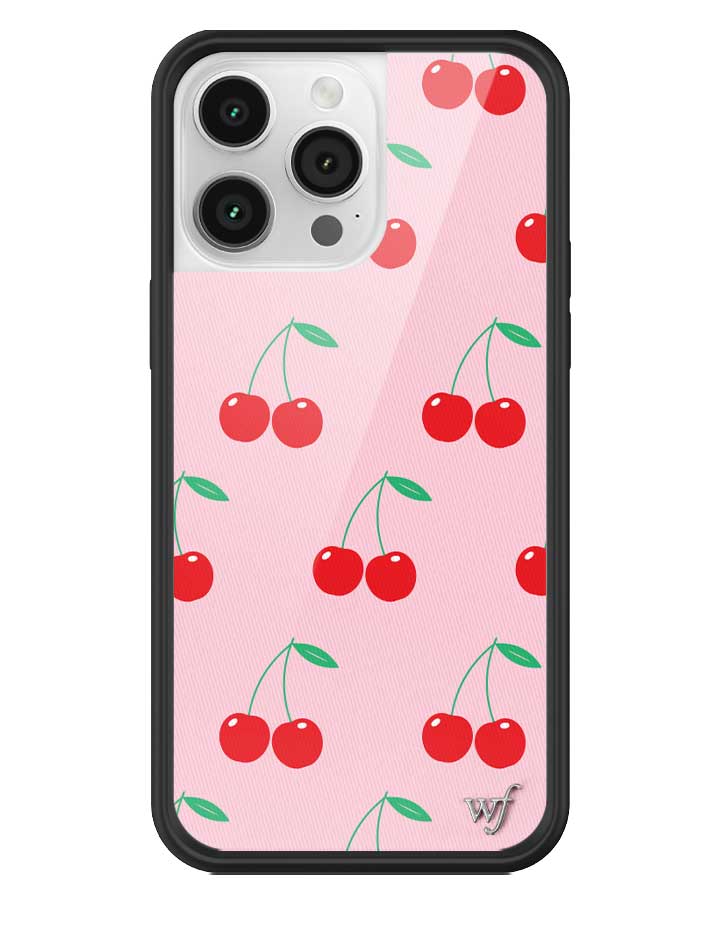 Pink Cherries iPhone Case