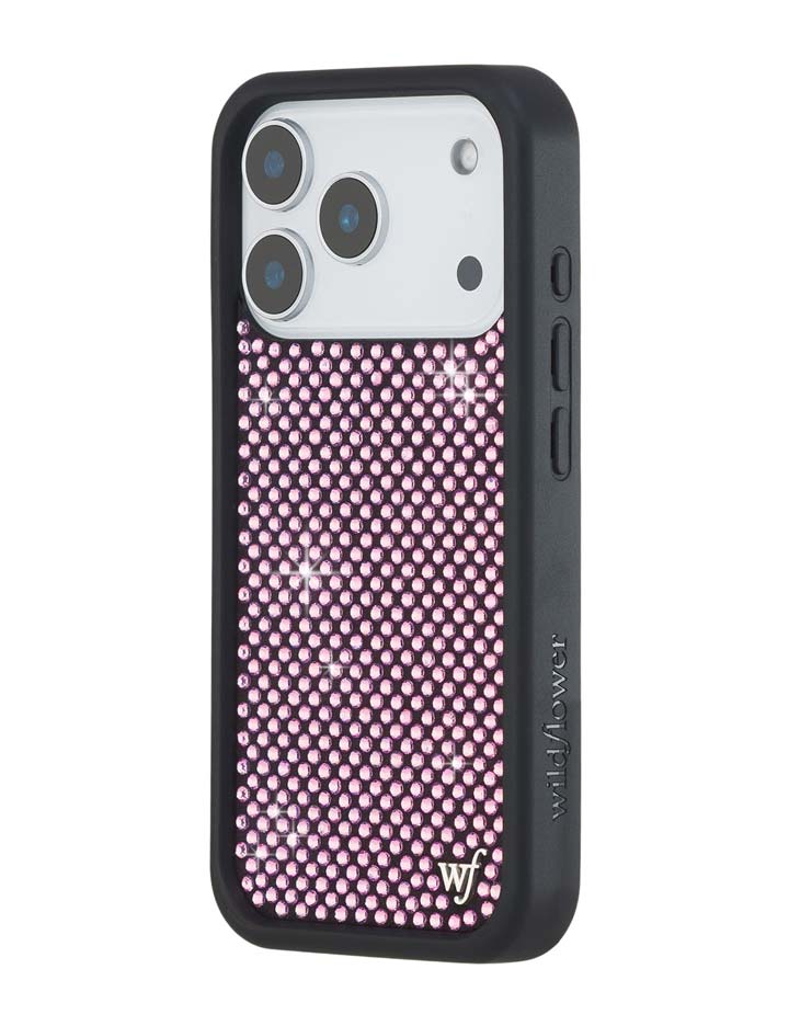 Rhinestone iPhone Case | Pink
