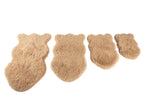PupRug® Luxe Faux Fur Orthopedic Dog Bed -  Plush Sheep Tan